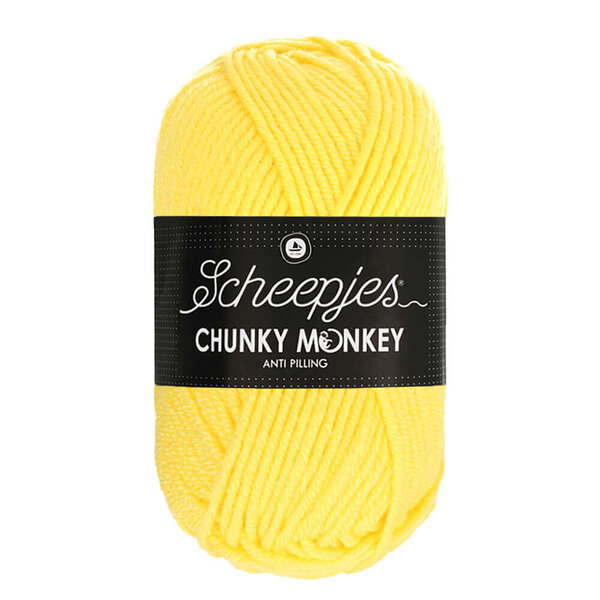 Scheepjes Chunky Monkey 100g - 1263 Lemon - Geel