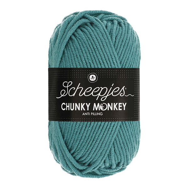 Scheepjes Chunky Monkey 100g - 1722 Carolina Blue - Blauw