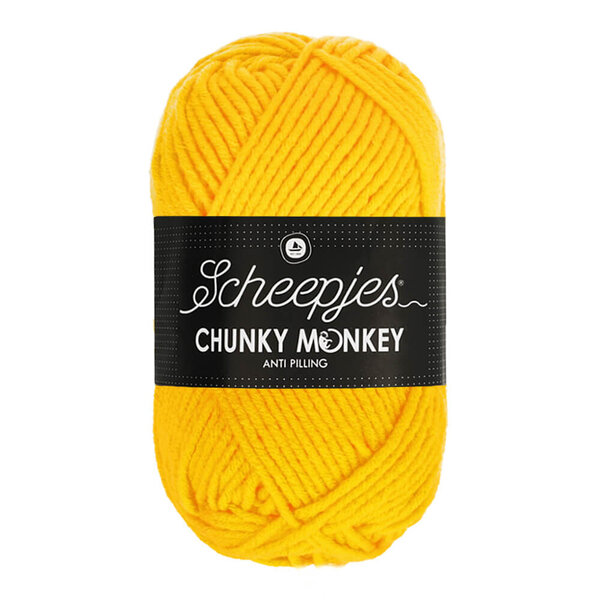 Scheepjes Chunky Monkey 100g - 2004 Canary - Geel