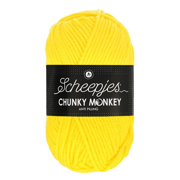 Scheepjes Chunky Monkey 100g - 2008 Yellow - Geel