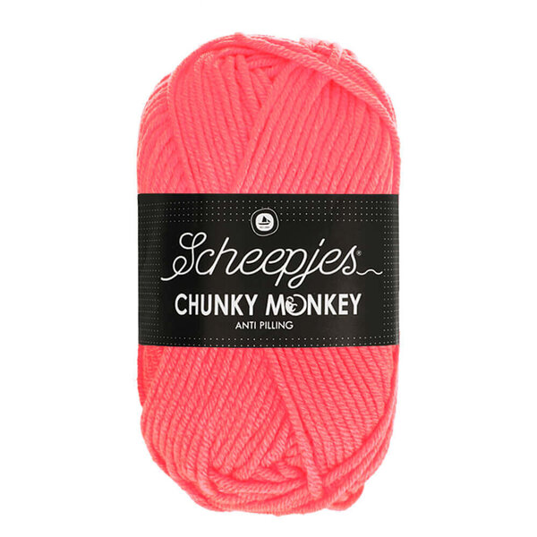 Scheepjes Chunky Monkey 100g - 2013 Punch - Roze