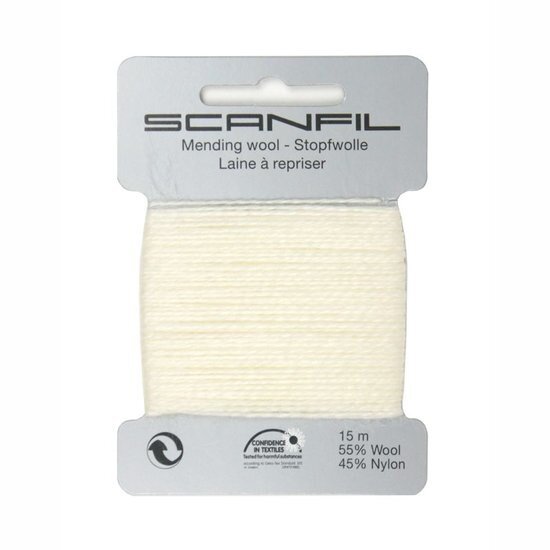 Scanfil/Modinetje Stopwol (kaart) - 002 Wit/Beige