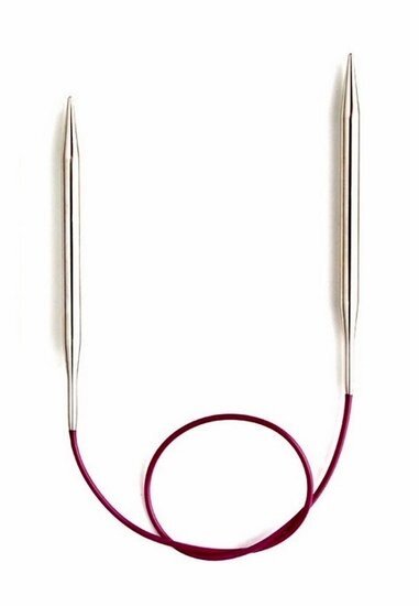 KnitPro Rondbreinaald metaal 80cm 4.50mm