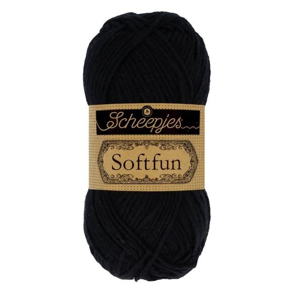 Scheepjes Softfun 50g - 2408 Black