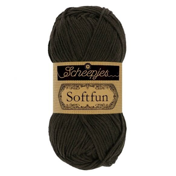 Scheepjes Softfun 50g - 2628 Charcoal
