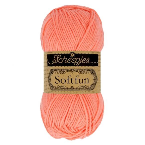 Scheepjes Softfun 50g - 2636 Soft Coral