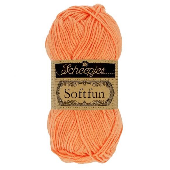 Scheepjes Softfun 50g - 2652 Cantaloupe