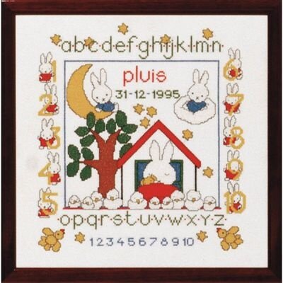 Pako Geboortetegel Pluis 38 x 38 cm