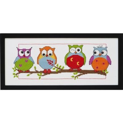 Permin Owls 36 x 15 cm