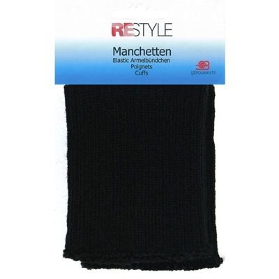 Restyle Manchetten Zwart