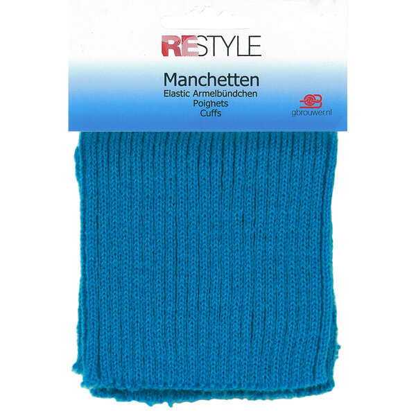 Restyle Manchetten Blauw