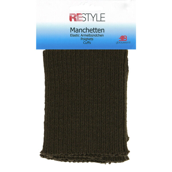 Restyle Manchetten Donkergroen  881