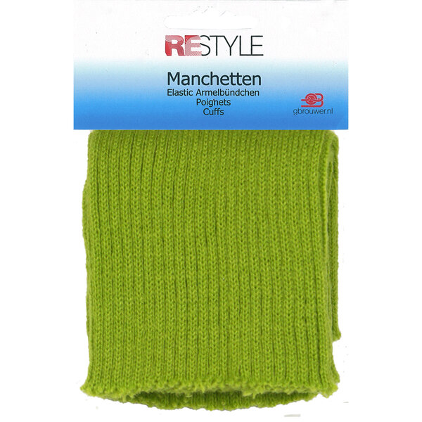 Restyle Manchetten Lichtgroen