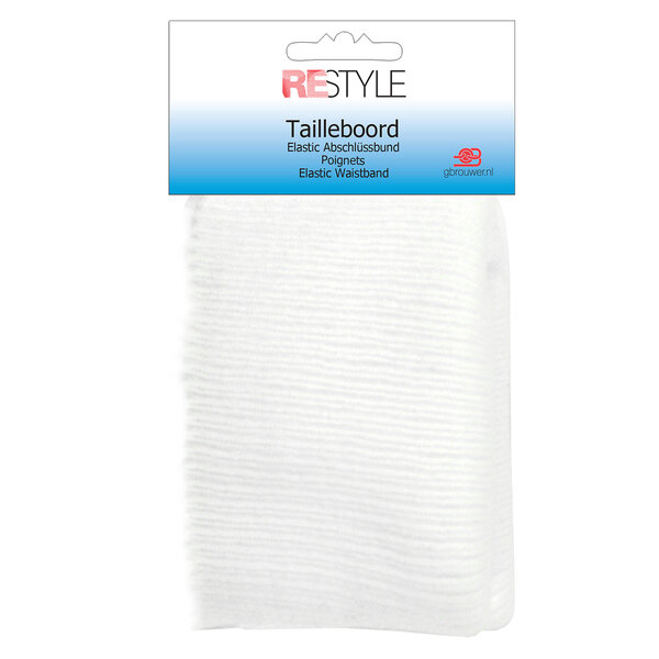 Restyle Taille boorden Wit