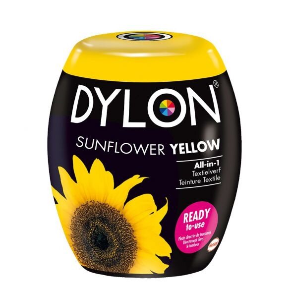 Dylon Pods Textielverf Machinewas - Yellow Sunflower Geel