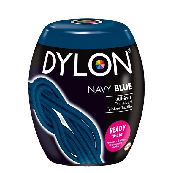 Dylon Pods Textielverf Machinewas Navy Blue Blauw