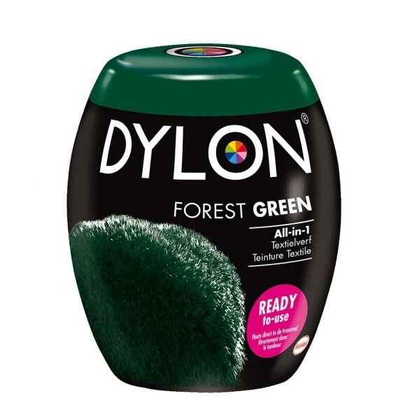 Dylon Pods Textielverf Machinewas - Forest Green Groen