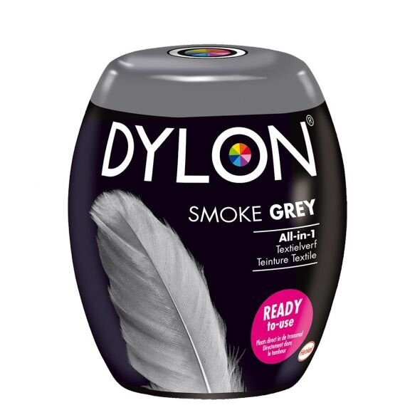 Dylon Pods Textielverf Machinewas - Smoke Grey Grijs