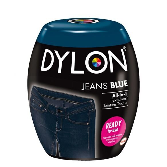 Dylon Pods Textielverf Machinewas - Jeans Blauw 