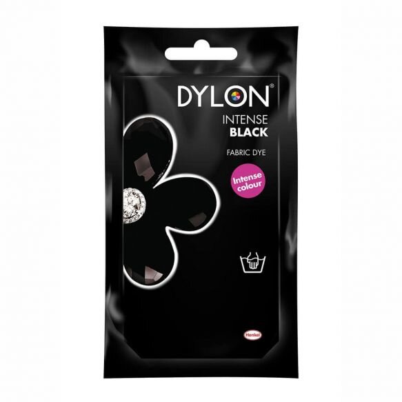 Dylon Textielverf Handwas - 50 gram - 12 Intense Black