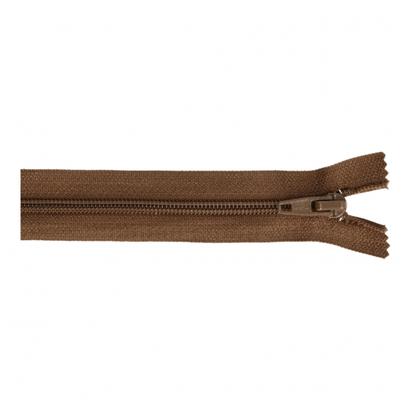Broekrits Nylon 15 cm - Bruin - 10 stuks