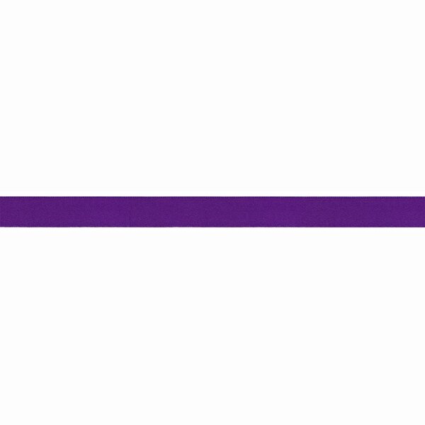 Lint Satijn Dubbelzijdig Donkerpaars 15 mm - 25 meter