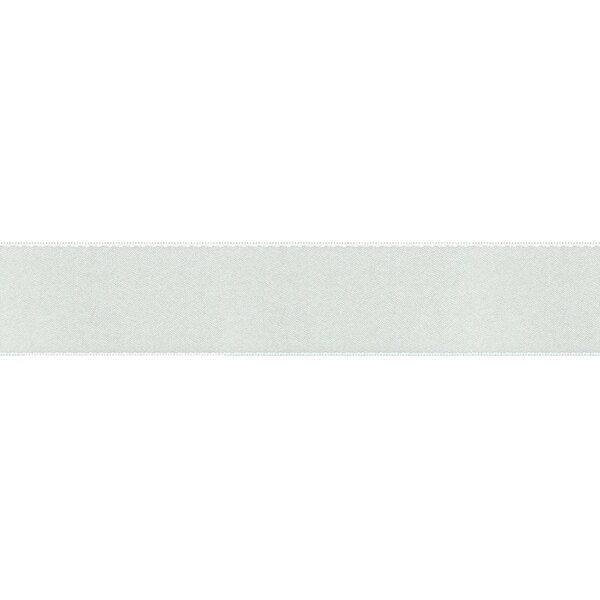 Lint Satijn Dubbelzijdig Wit 38 mm - 25 meter