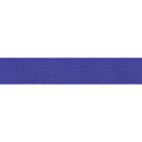 Lint Satijn Dubbelzijdig Blauw 38 mm - 25 meter