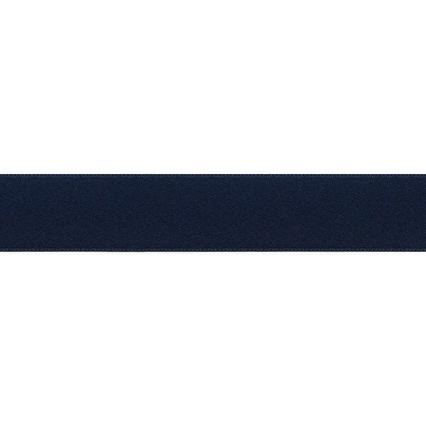Lint Satijn Dubbelzijdig Donkerblauw 38 mm - 25 meter