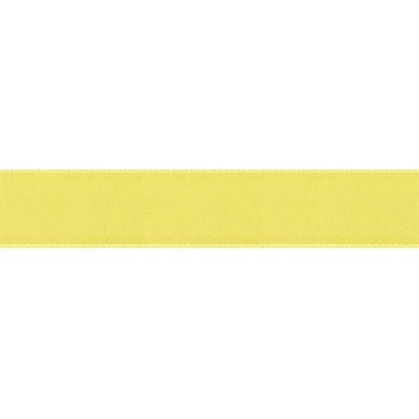 Lint Satijn Dubbelzijdig Geel 38 mm - 25 meter