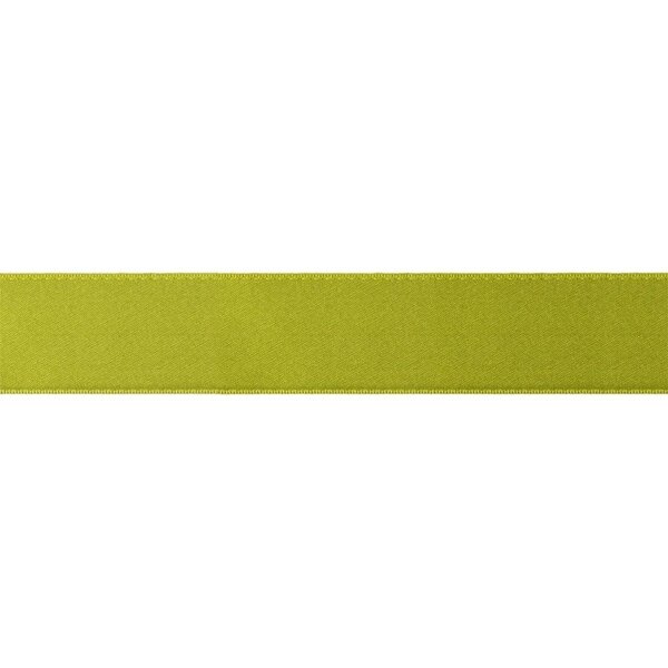 Lint Satijn Dubbelzijdig Olijfgroen 38 mm - 25 meter
