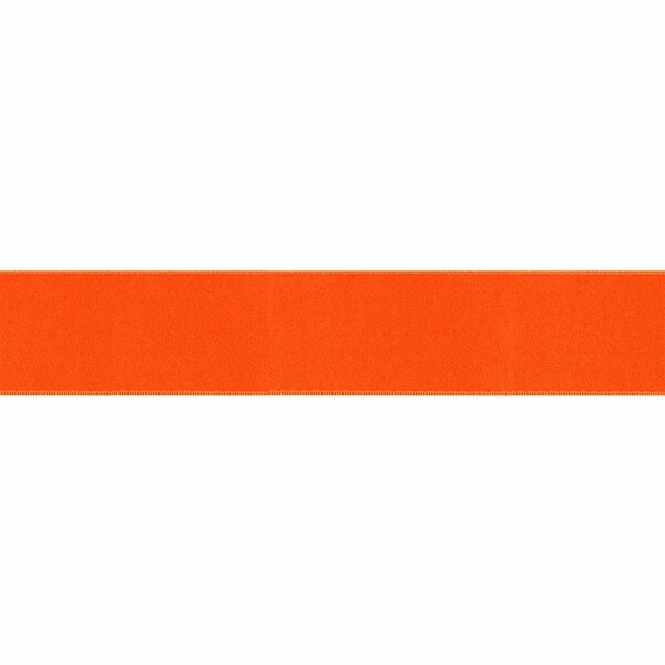 Lint Satijn Dubbelzijdig Rood/Oranje 38 mm - 25 meter