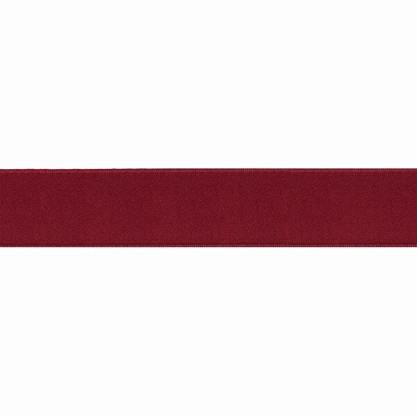 Dubbelzijdig Bordeaux Rood 38 mm - 25 meter
