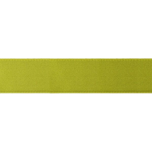 Lint Satijn Dubbelzijdig Olijfgroen 50 mm - 25 meter