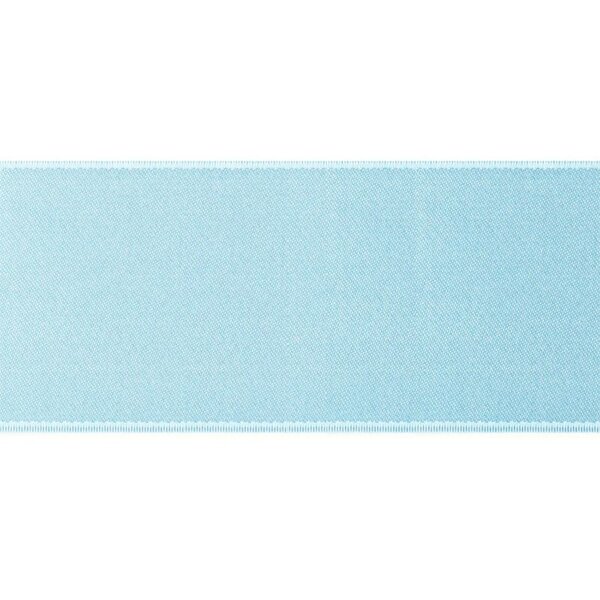 Lint Satijn Dubbelzijdig Lichtblauw 95 mm - 25 meter