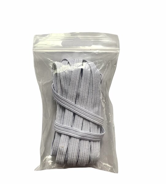 Soepel elastiek 6mm breed 10 meter