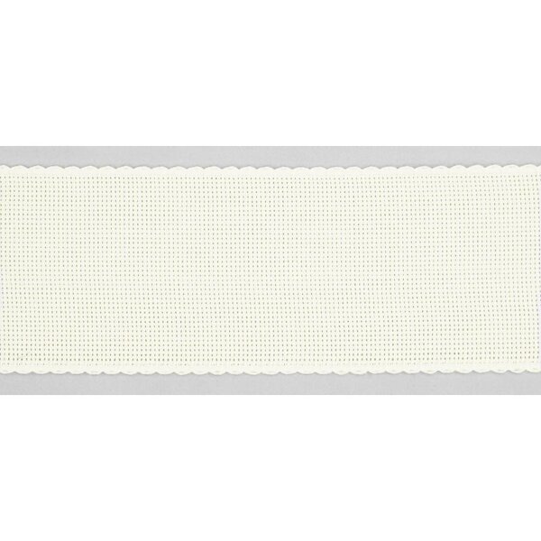 2.5 meter Borduurband Aïda Beige 70mm breed