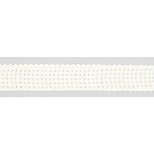2.5 meter  Borduurband Aïda Beige 30mm breed