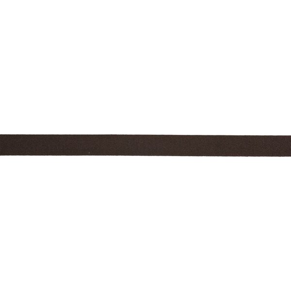 Keperband Polyester Donkerbruin 20 mm - 20 meter