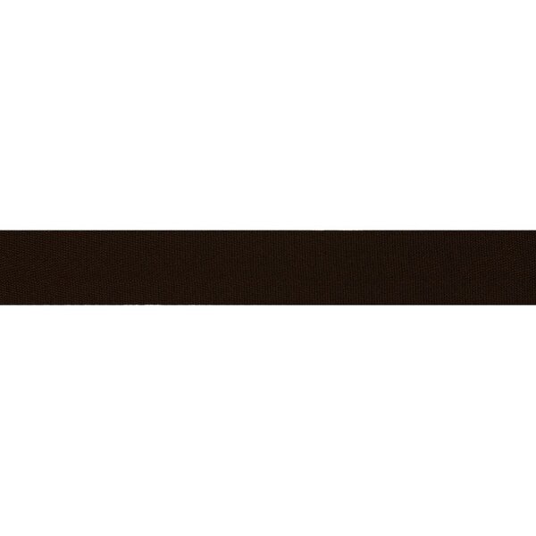 Keperband Polyester Donkerbruin 30 mm  - 15 meter