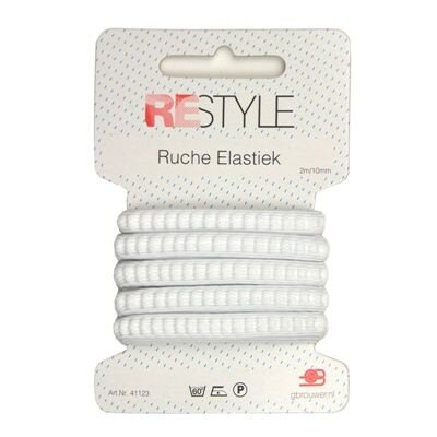 Restyle Ruche Elastiek 10 mm