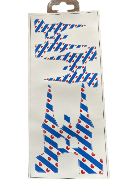 Waterpoort Stickers Fryslân thema