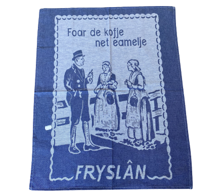 Theedoek Foar de kofje net eamelje 60x70 cm