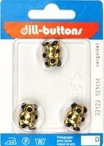 Knoop Beer 18 mm - 3 stuks