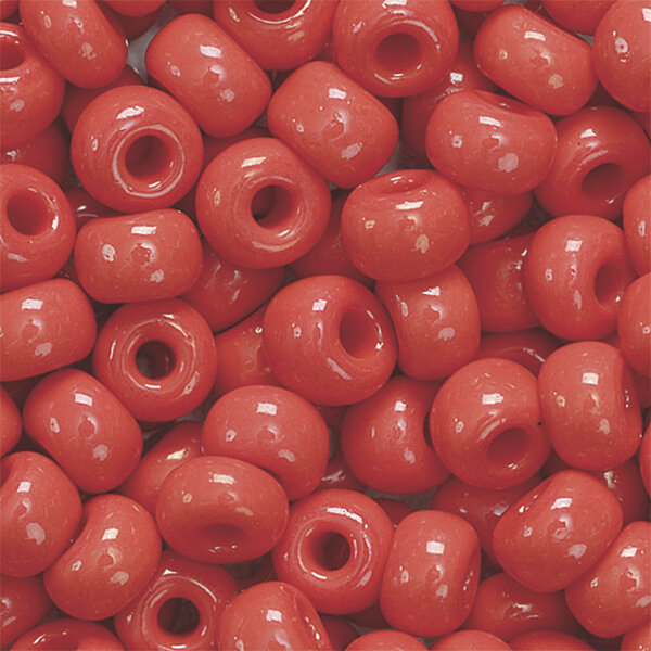 Boheemse rocailles Ø 5 mm karmijnrood