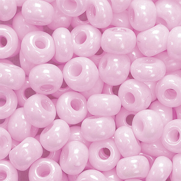 Boheemse rocailles Ø 5 mm zachtroze