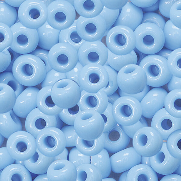 Boheemse rocailles Ø 5 mm hemelsblauw