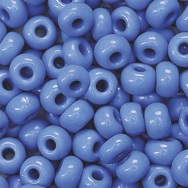 Boheemse rocailles Ø 5 mm jeansblauw