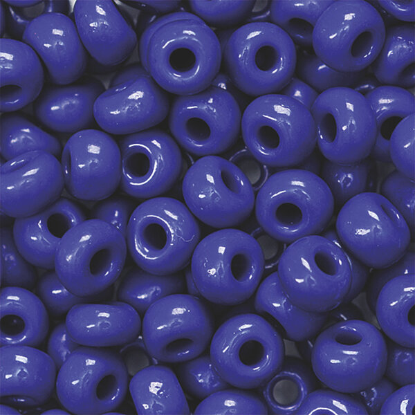 Boheemse rocailles Ø 5 mm ultramarine