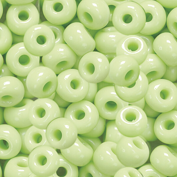 Boheemse rocailles Ø 5 mm meigroen